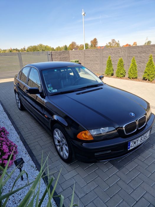 BMW E46 320iA Sedan R6 1998r Czarna / Skóry Xenon Zadbana 1wsz wł w PL