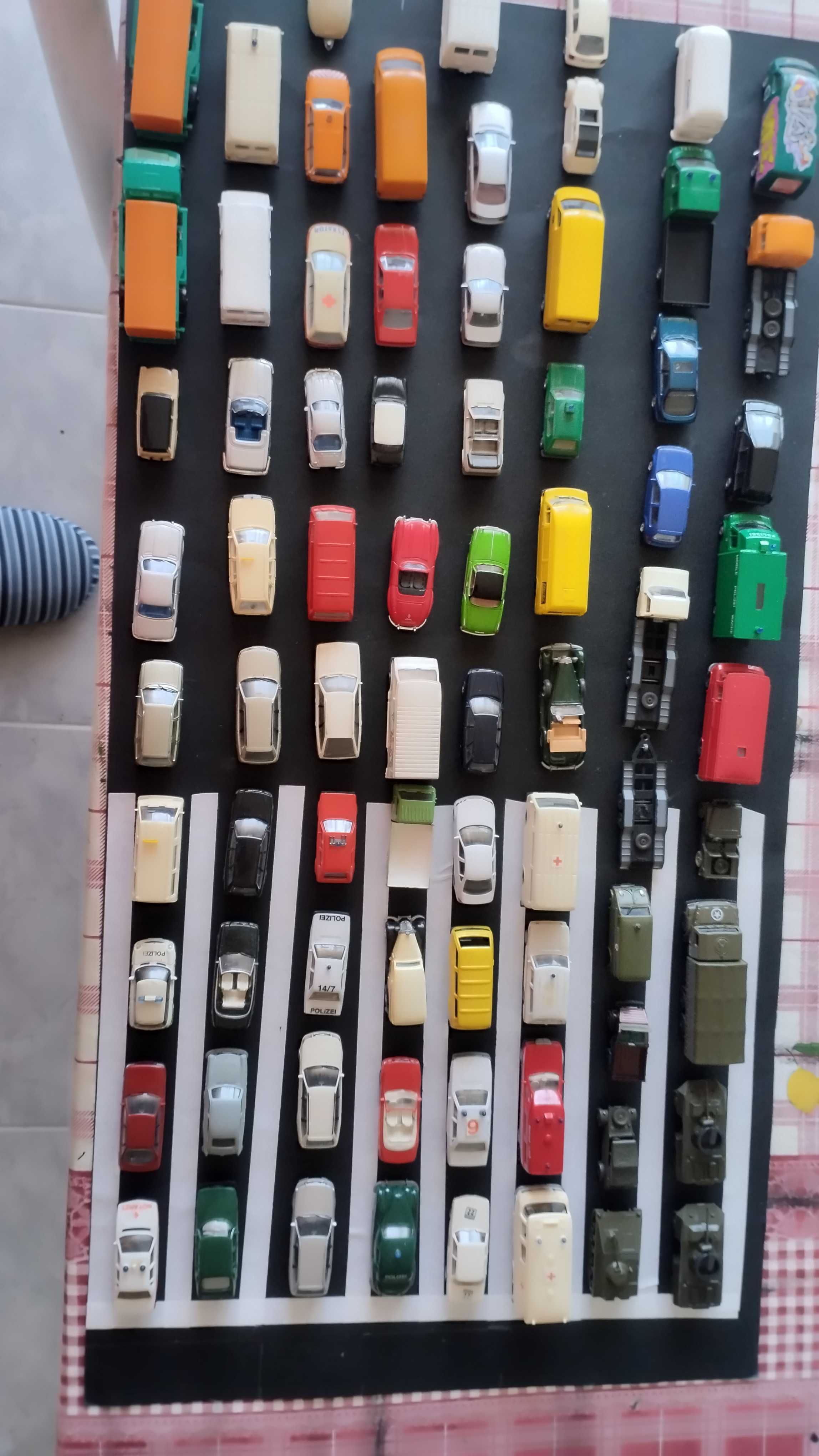 carrinhos, carrinhas e empilhadores escala HO