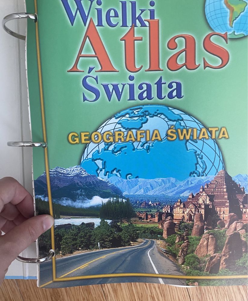 Seria Wielki atlas świata geografii oddam