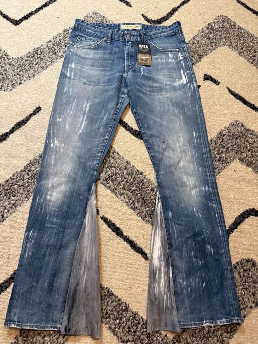 РАСПРОДАЖА!!! flred клеш джинсы от бренда NDSX