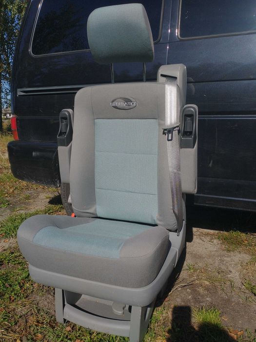 vw t4 generation fotel srodkowy obrotowy pod szyny tapicerka