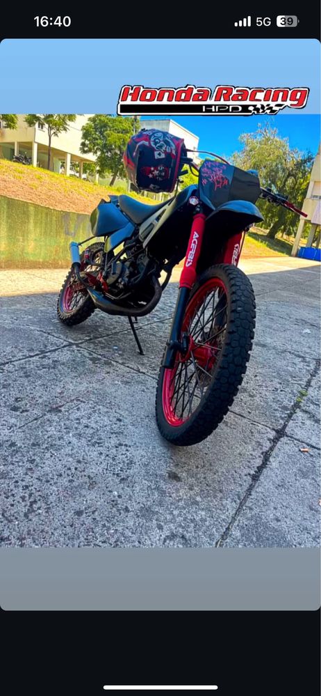 Honda CRM50R 1992 ler descriçao