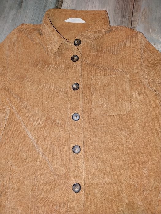 Sztruksowa jesienna sukieneczka