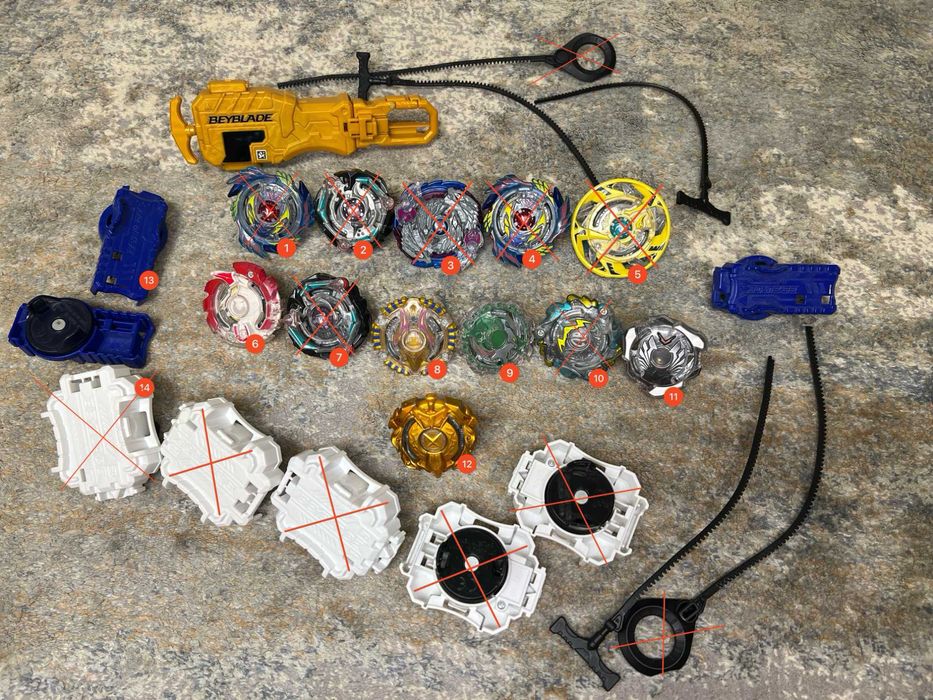 Бейблейди комплект для гри, великий набір