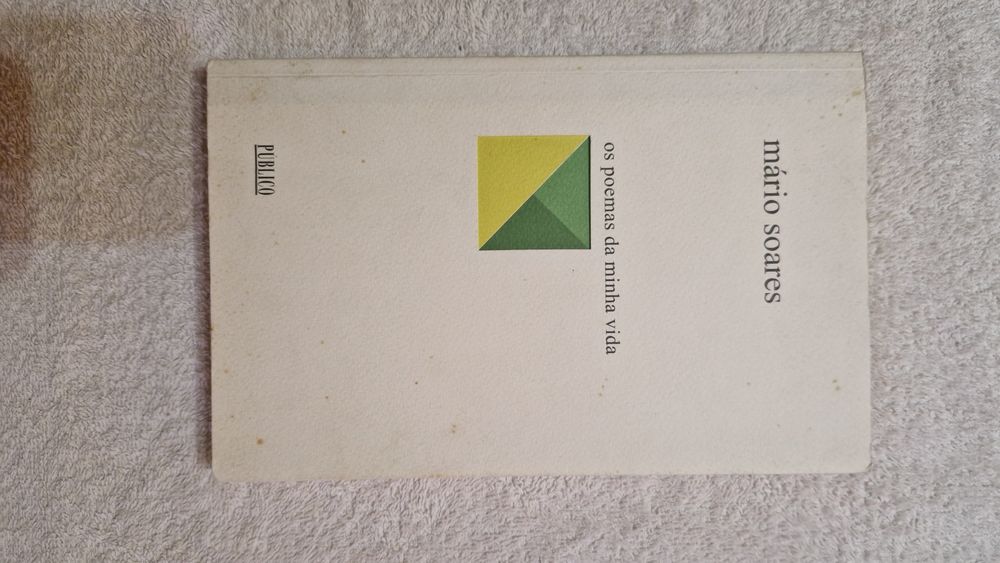 Livro "Os poemas da minha vida" de Mário Soares