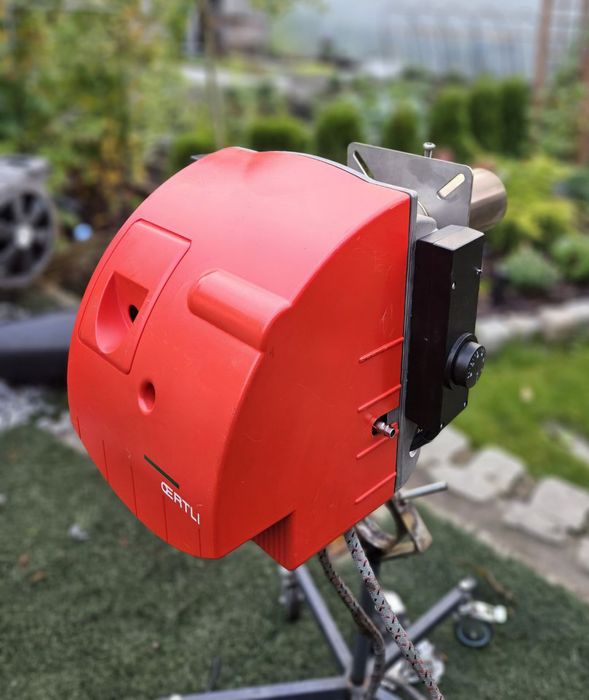 Palnik na olej przeрaсowanу