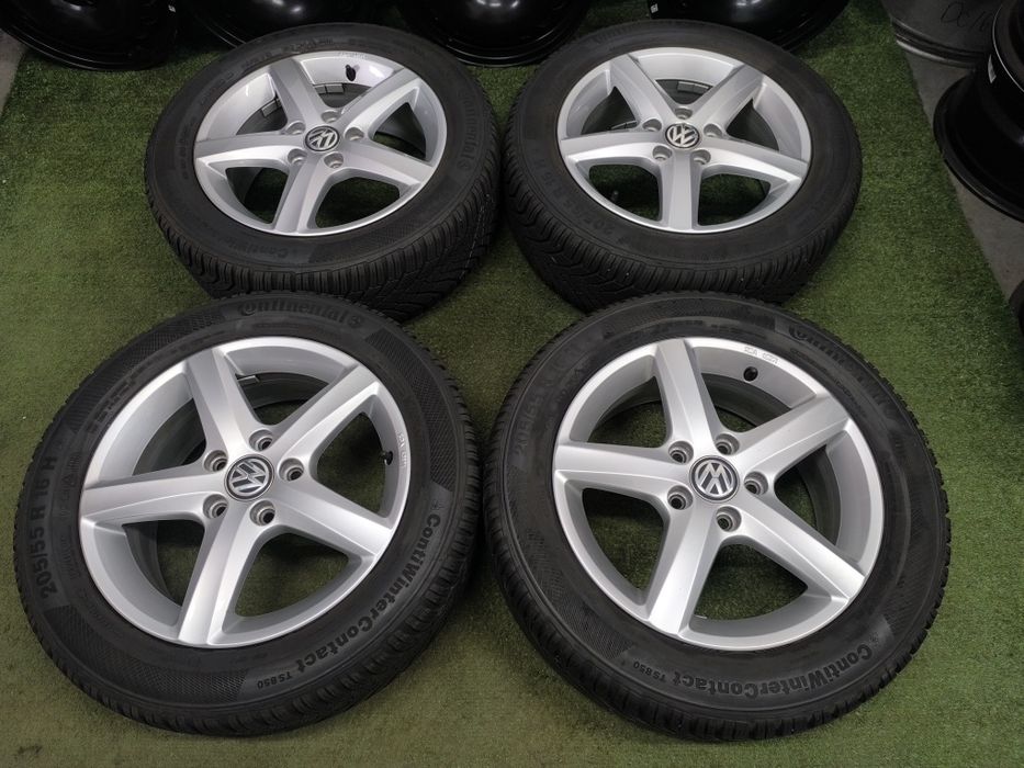 Koła 16" felgi 5x112 et48 opony 205/55/16 VW Golf 5 6 7 8 Touran Caddy