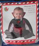 Fato halloween vampiro 0-6 meses