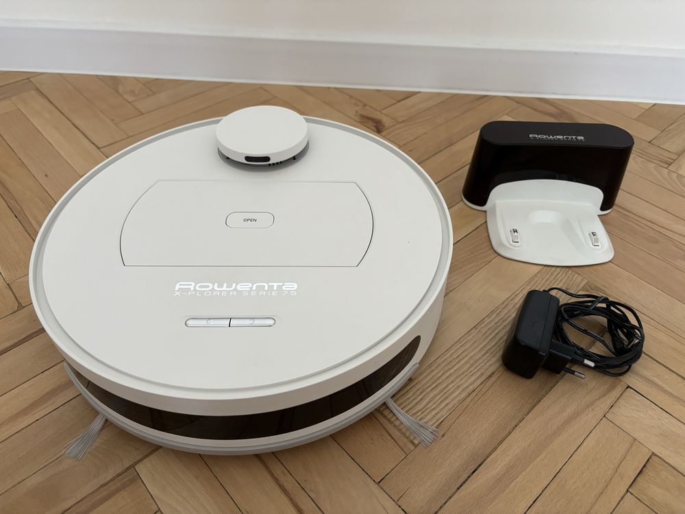 Миючий робот-пилосос Rowenta X-Plorer Serie 75 (RR7687WH)
