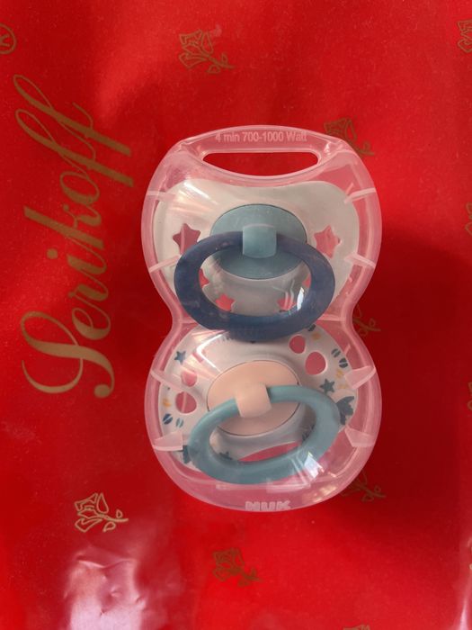 Пустышка ортодонтическая NUK 2 шт 6-18