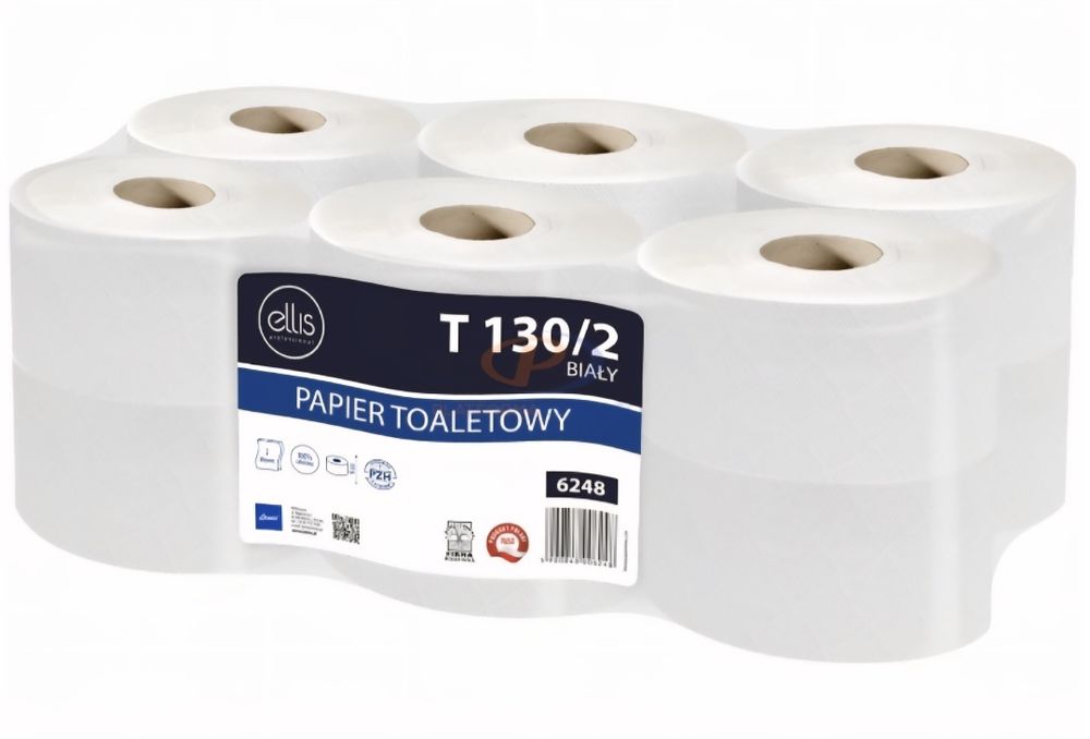 Papier toaletowy lamix 24 rolki każda 120 metrów,celuloza,delikatny.