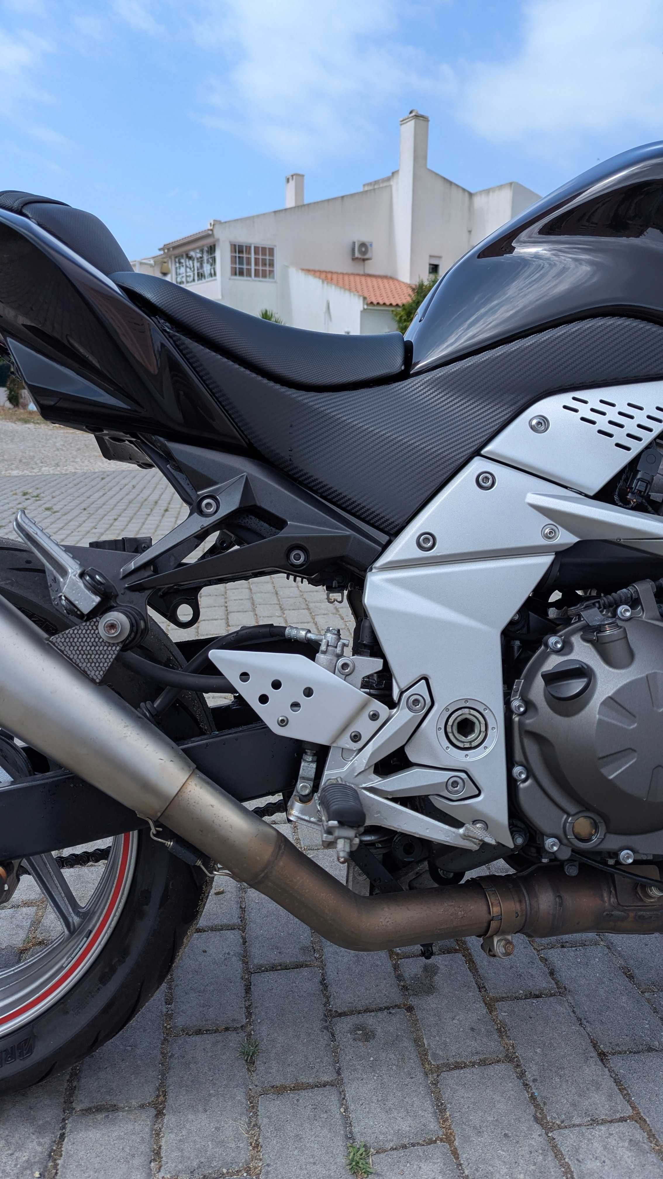 Kawasaki Z750 Preta