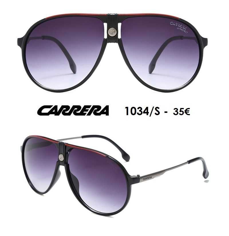 Óculos de sol Carrera 1034/S - 5 cores disponíveis