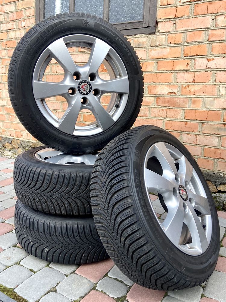 Титани R16 5x112 ET45 Volskwagen Audi Mercedes Skoda 205/55/16 Hankook