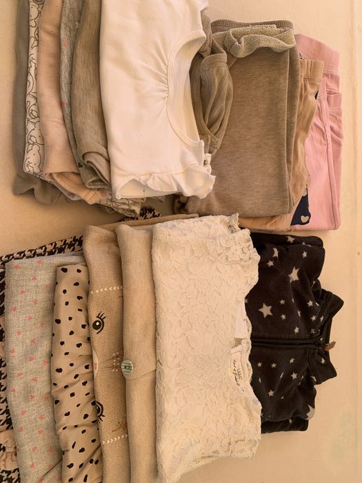 Paka ubranek dla dziewczynki 92 cm