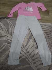 Piżama z długim rękawem dla dziewczynki 110/116 + gratis słuchawki