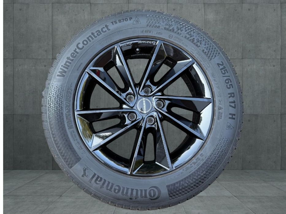 Koła felgi Vw Tiguan R17 5x112 opony zimowe 215/65R17 Continental