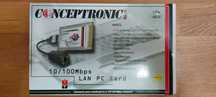 Placa de rede PCMCIA 10/100 Mbps