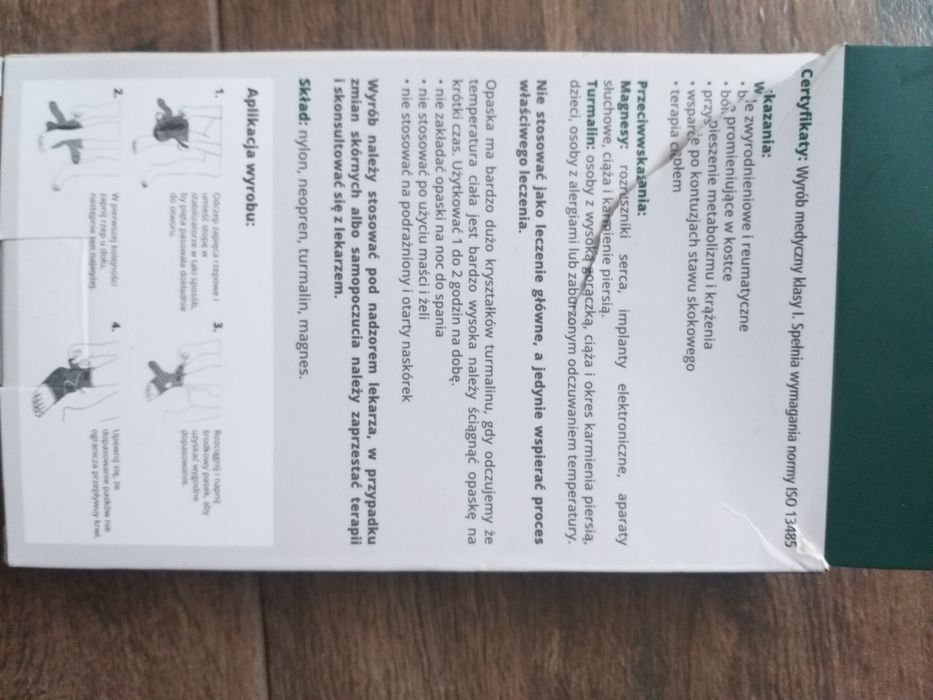 Opaska magnetyczna na kostkę