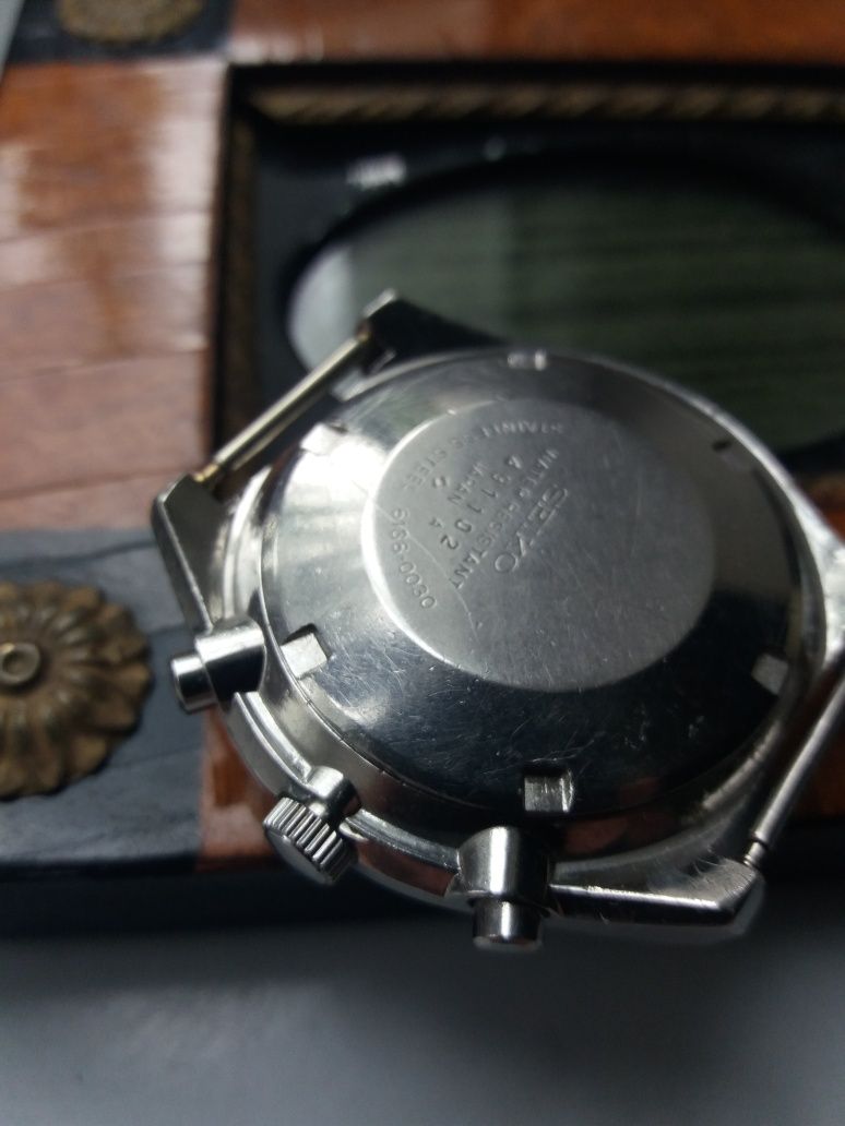 Seiko automatic chronograph diver vintage