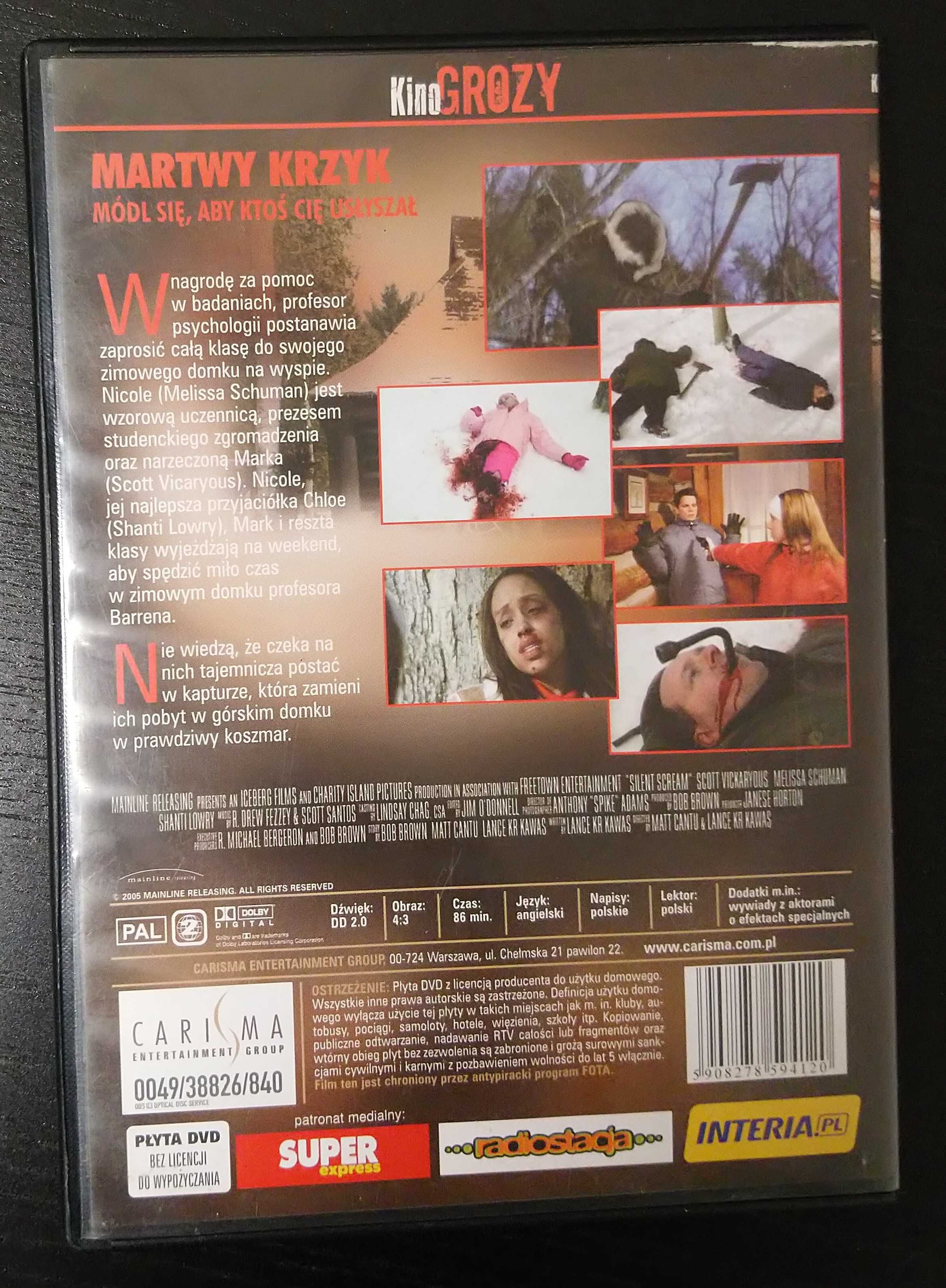 DVD Martwy krzyk