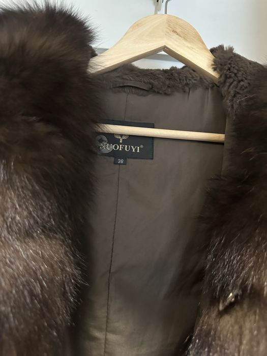Парка,куртка ,женская с натуральных мехом