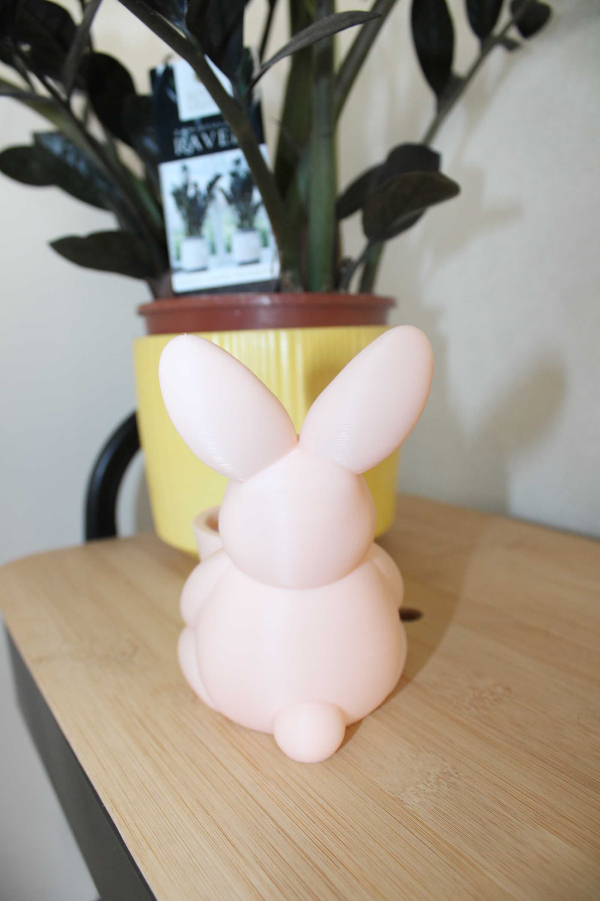 Coelhinho Porta-Amêndoas em 3D