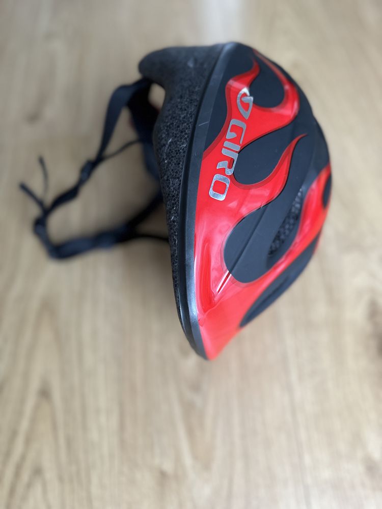 GIRO RODEO dziecięcy kask rowerowy, obw. głowy 50-55cm, stan b.dB