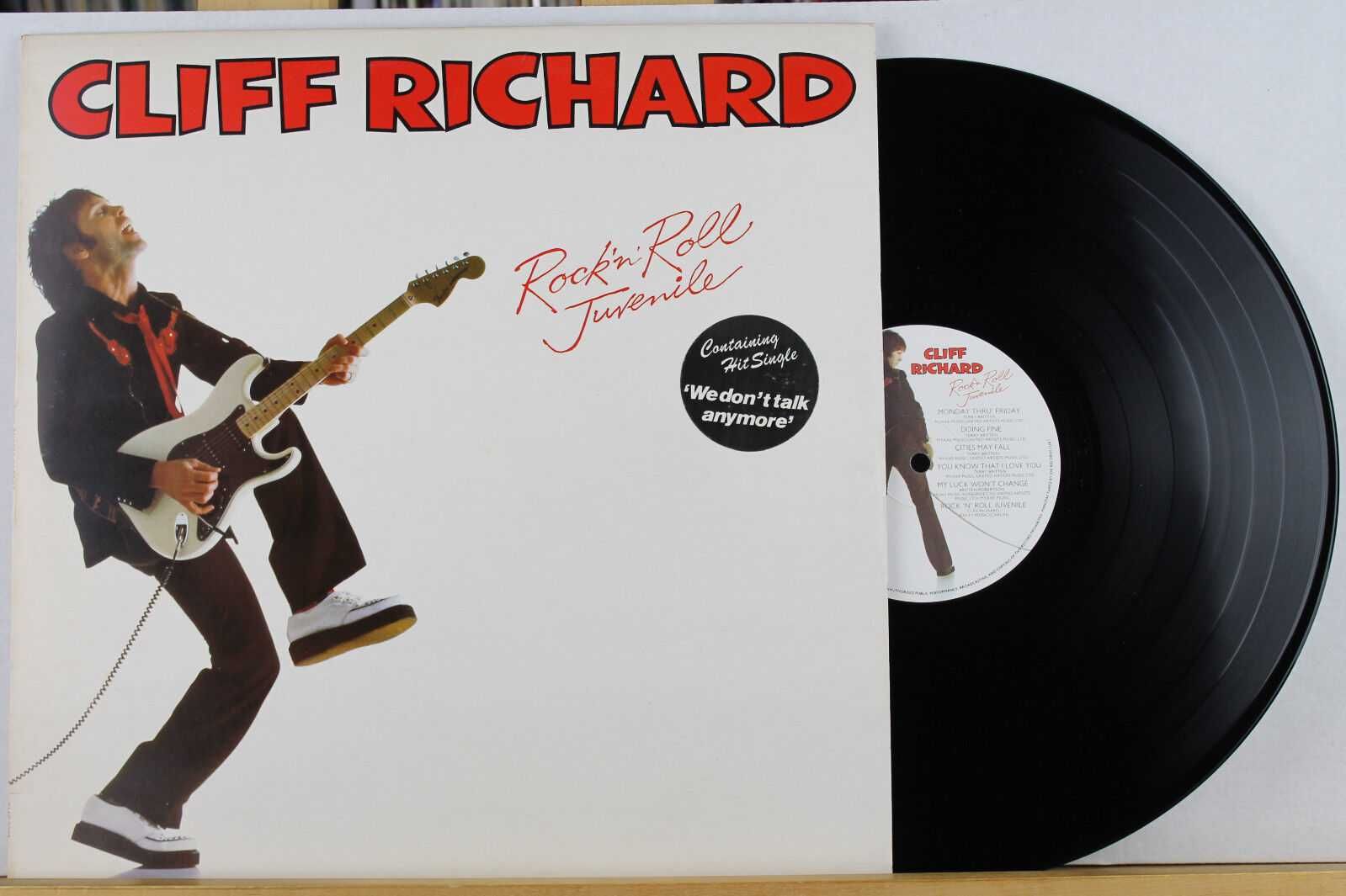 Vinyl Cliff Richard - Rock'n Roll Juvenile - LP - 1979 - EMI винил