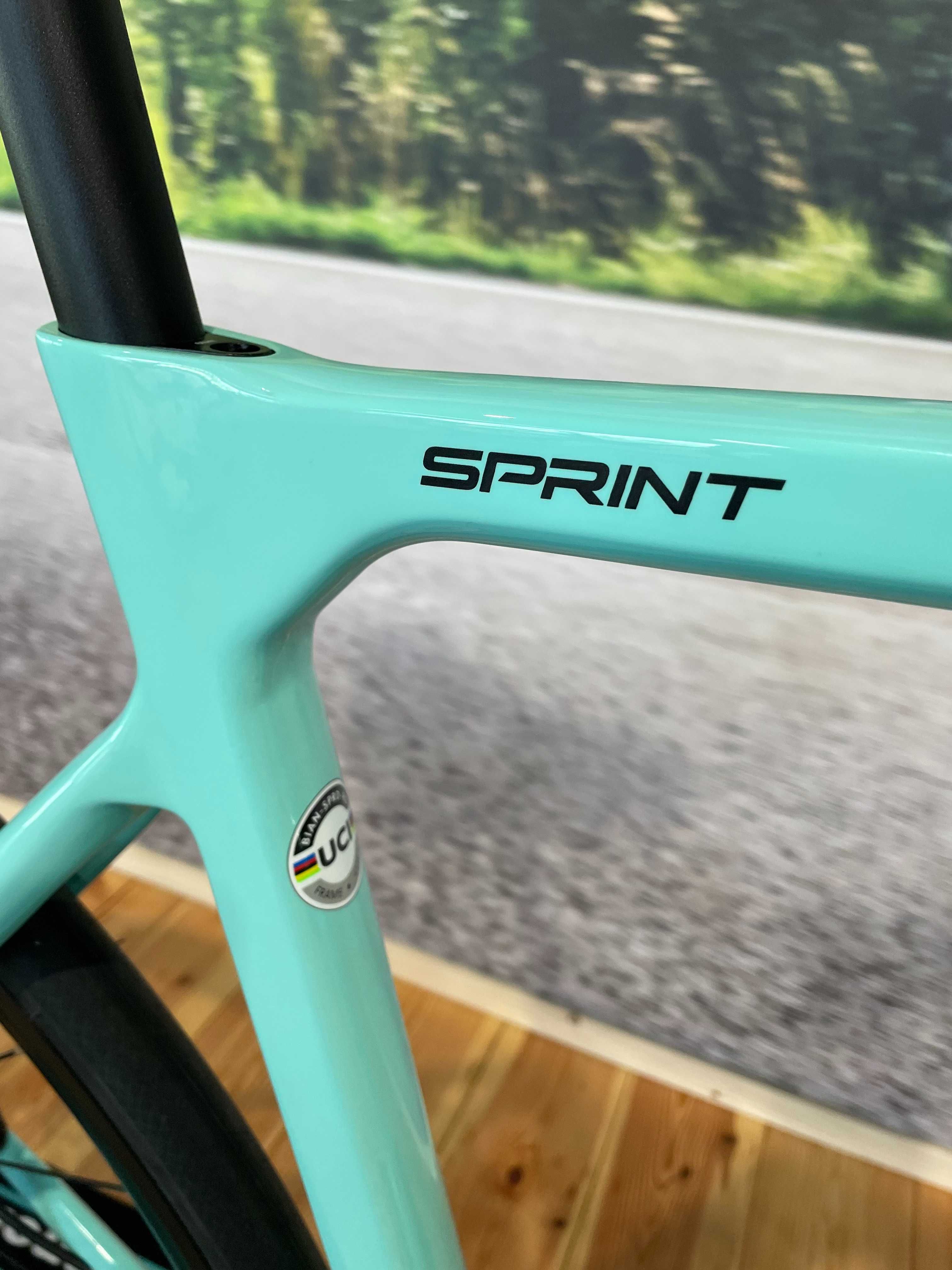 Nowy rower szosowy Bianchi Sprint Di2 Velopolis