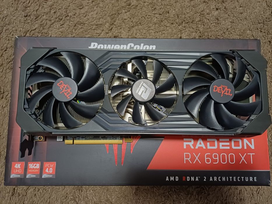 RX 6900XT Power Color Red Devil