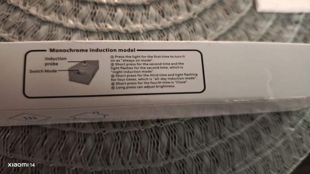 LED Motion Sensor Light LED warm white, USB C