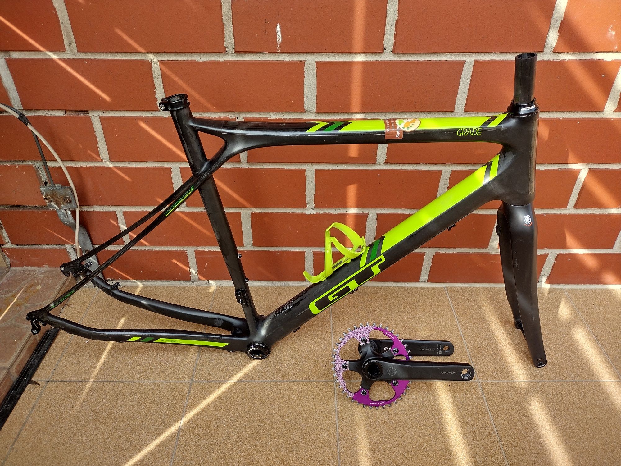 Rama Frameset Gravel GT grade Karbonowa Ritchey Wcs Carbon !