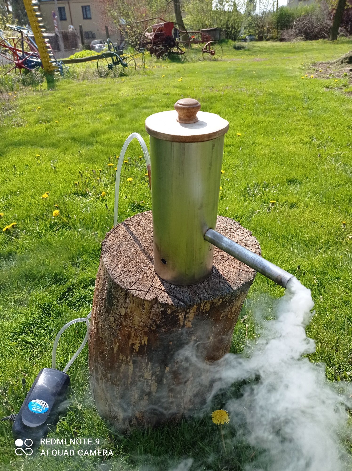 Dymogenerator nierdzewny XL wędzarnii na zrębki