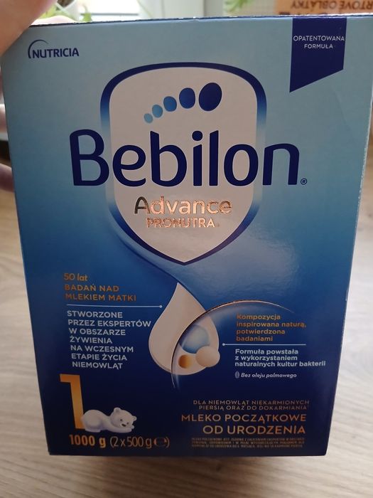 Mleko modyfikowane bebilon 1 advance pronutra 500g