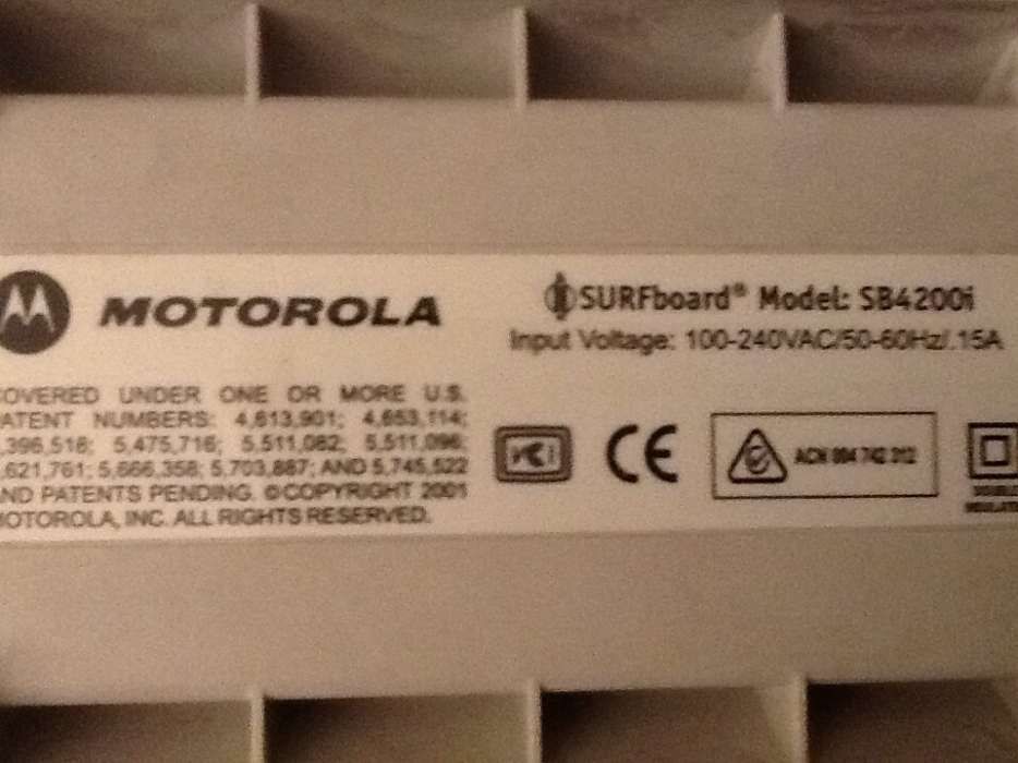 Cable Modem Motorola Surfboard 4200i