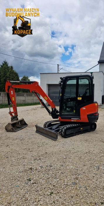 Wynajem Wypożyczalnia Koparki 2-8T Wozidła 3-6T Walce 3-5ton Ładowarki