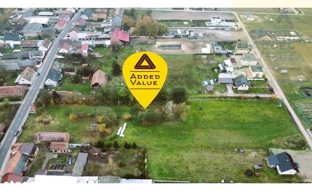 Działka budowlana 56 ar w Nądni.