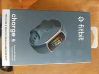 Fitbit Charge 5 Tracker Nowy NFC GPS  niebiesko-platynowy bransoleta