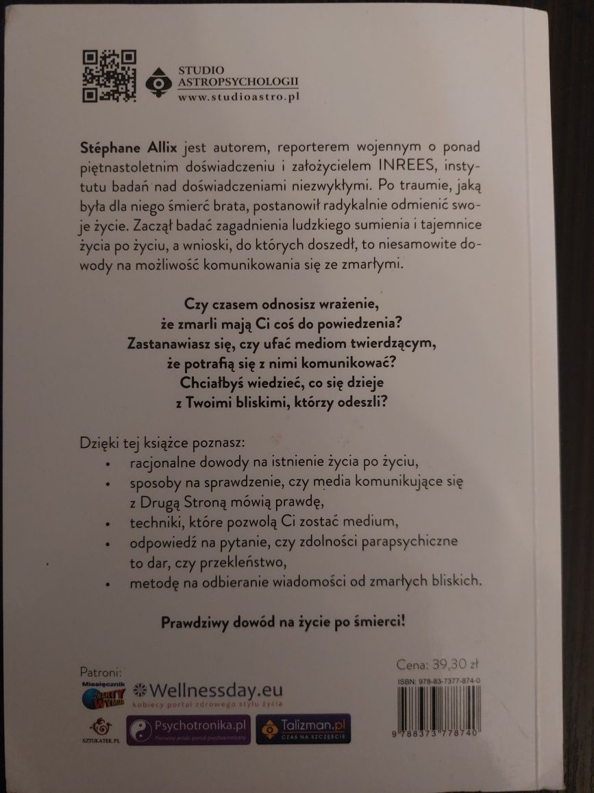 TEST Dowód na życie po śmierci Stephane Allix