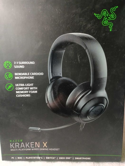 Навушники  Razer Kraken X.  НОВІ !!!