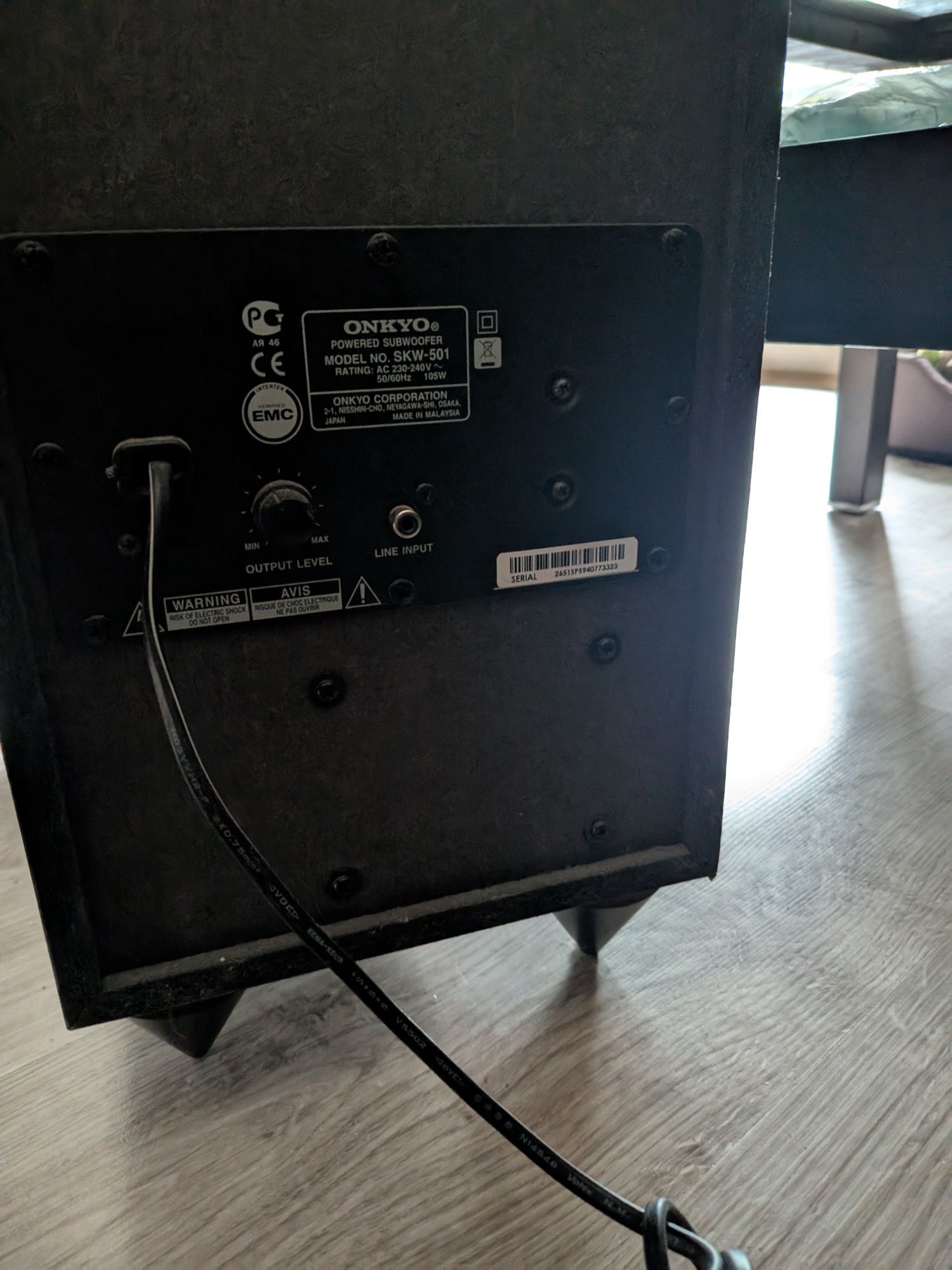 Wzmacniacz amplituner  stereo ONKYO Tx 8220 zestaw