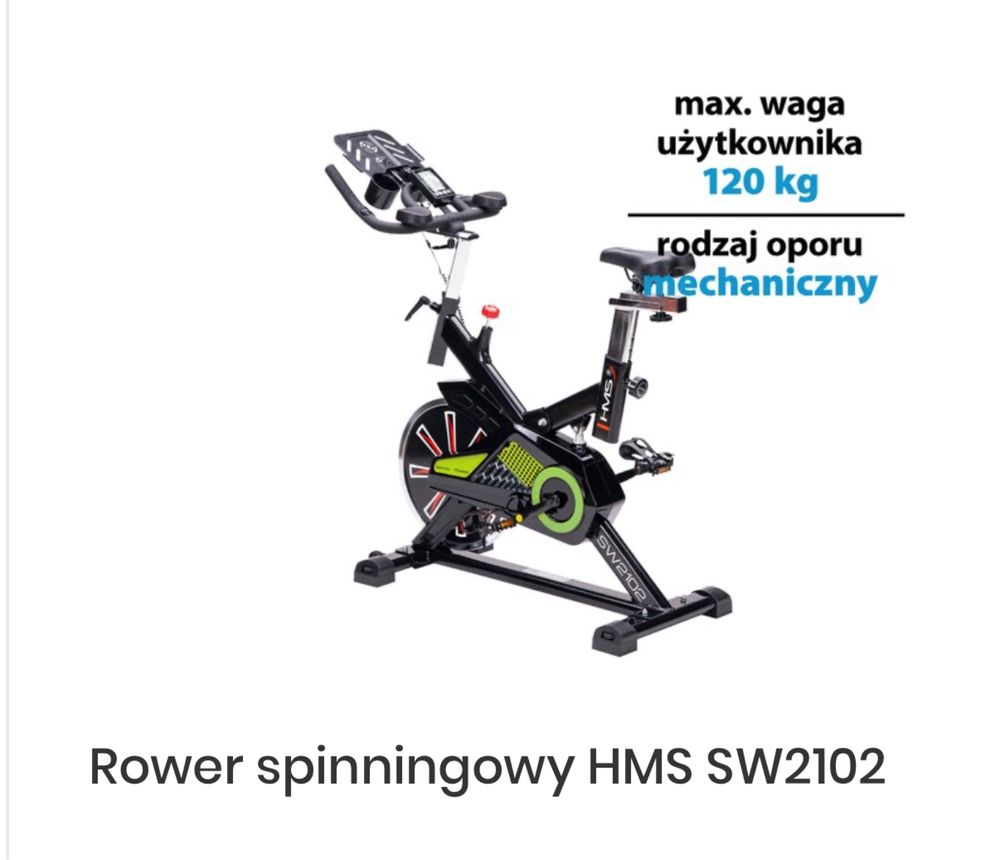 Rower spinigowy HMS SW 2101