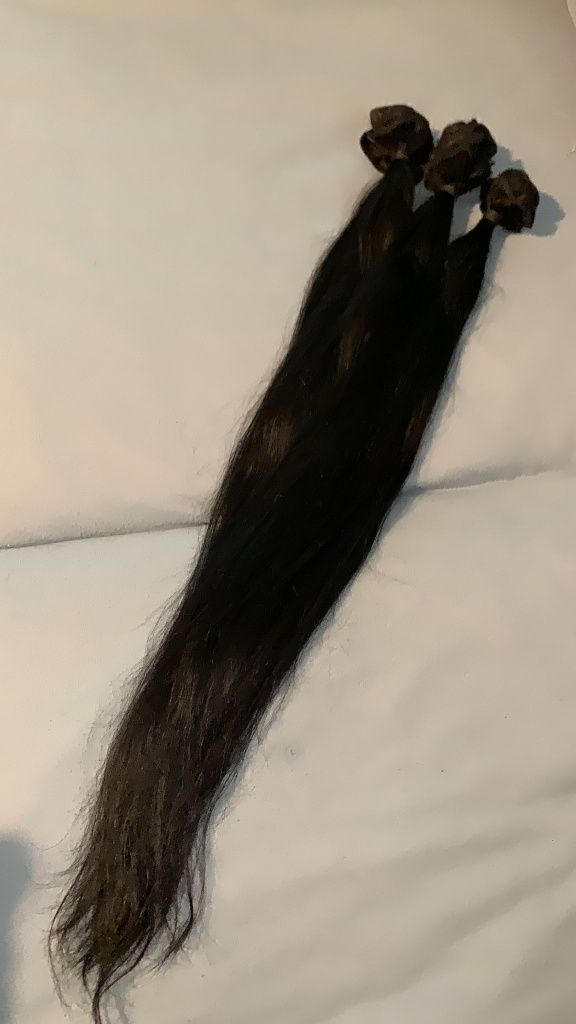 Cabelo humano 70 centimetros