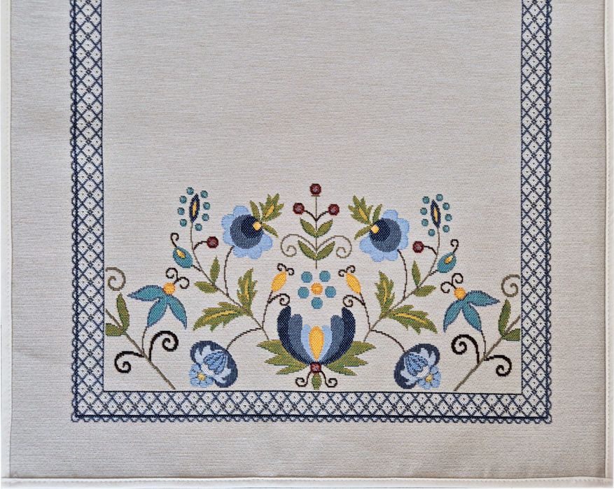 Bieżnik 45x180 cm gobelinowy L70 Wzór Kaszubski