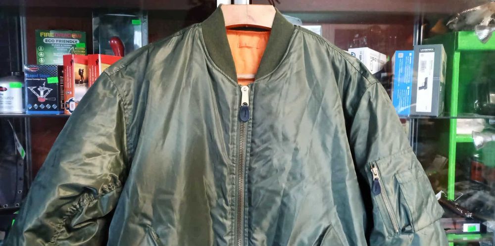Kurtka Fleyers Delta Intermediate MA-1 USAF r.XXL Olive kl.138cm