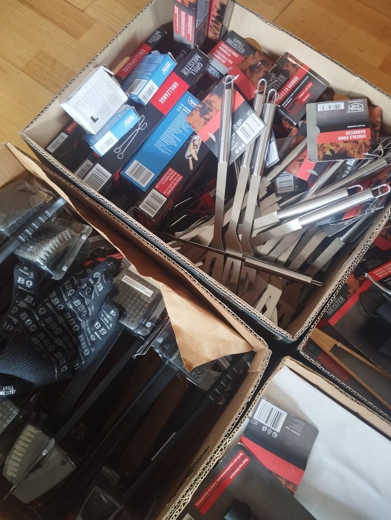 Nowy Towar Kat A hurt Palety boxy Lidl grill akcesoria min 160 sztuk