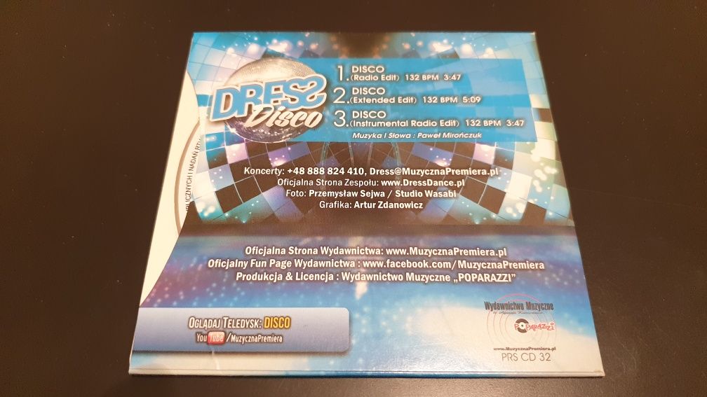 Dress - Disco - Promo CDM - Mint - Disco Polo