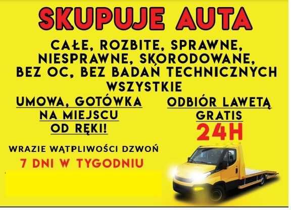 Skup Aut Auto Skup Ruda Śląska, Chorzów, Katowice, Mysłowice.