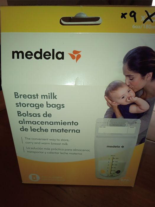 Extractor de Leite + 9 bolsas de armazenamento (Medela)